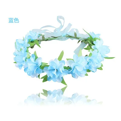 flower blue Детские купальники бикини с русалочкой для девочек, 3 предмета, купальник для малышей, купальник для косплея на Хэллоуин - Цвет: flower blue