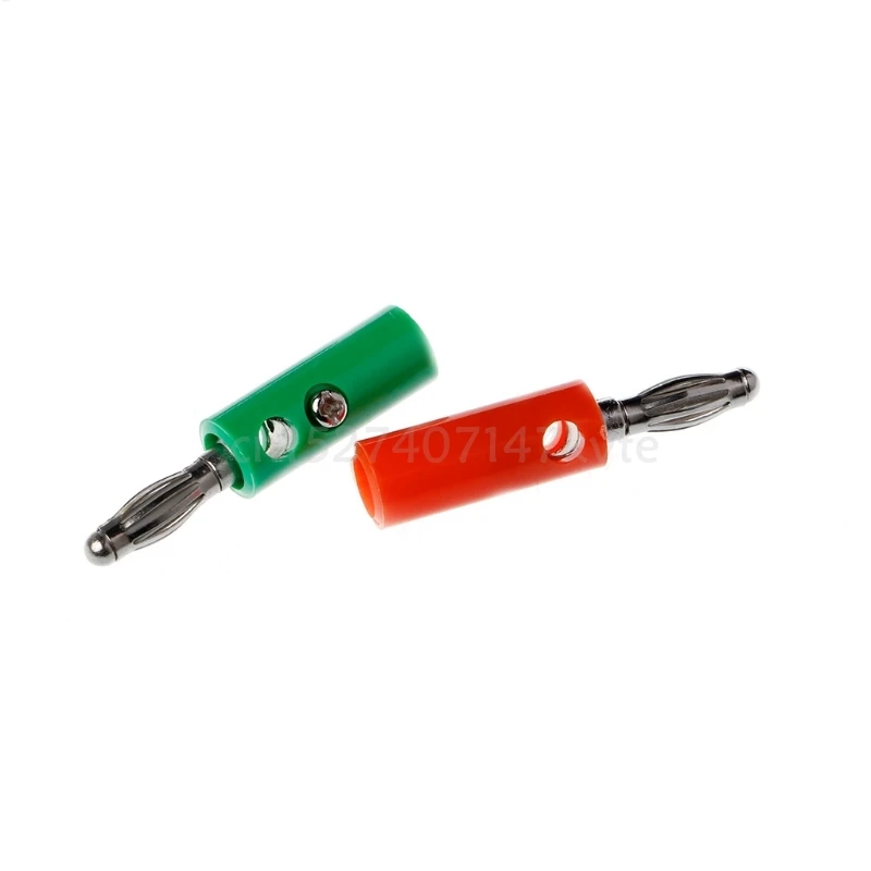 5 видов цветов провод аудио динамик кабель Разъем типа &quotбанан&quot 4 мм Разъемы