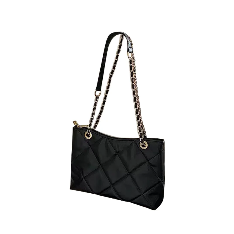 

Deer soft leather chain bag 2021 Korean version new versatile one shoulder Large Bag Messenger women's bag