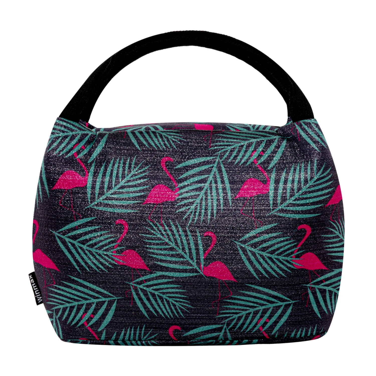 

Новое поступление, красочные Изолированные сумки для ланча Winmax с принтом фламинго для женщин и детей, портативная термоохлаждающая коробка...