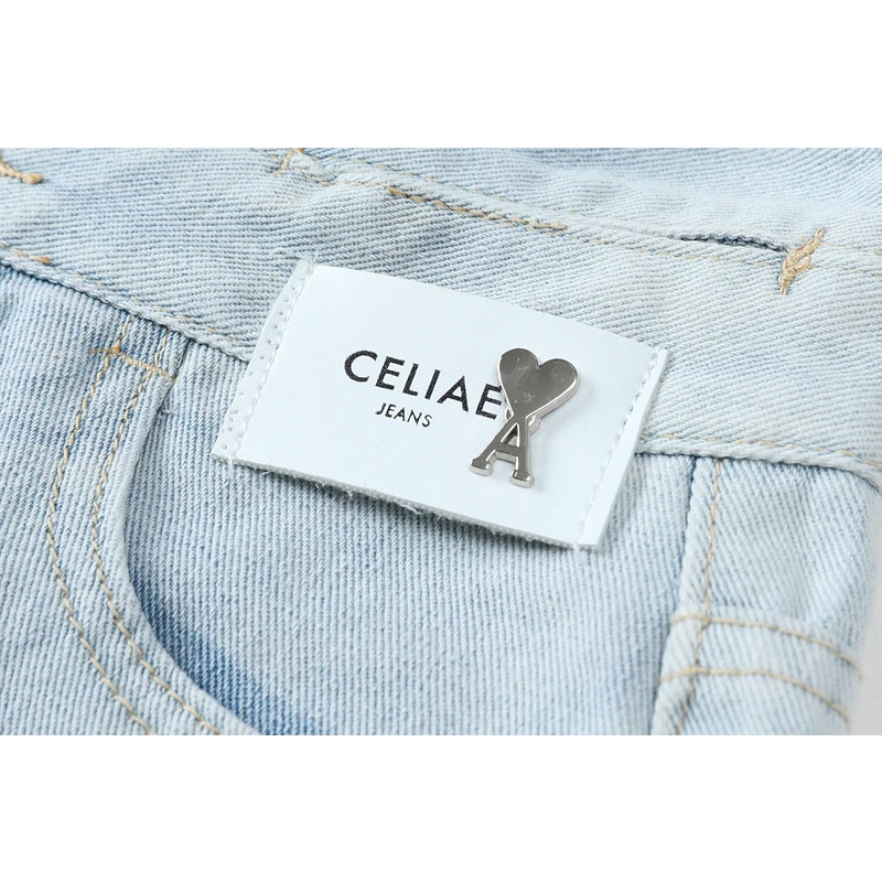 

Summer Jeans Shorts Women Hight Waist Pocket Loose 2021 New Korean Short Pants Harajuku Streetwear Wide-Leg Denim Shorts Female