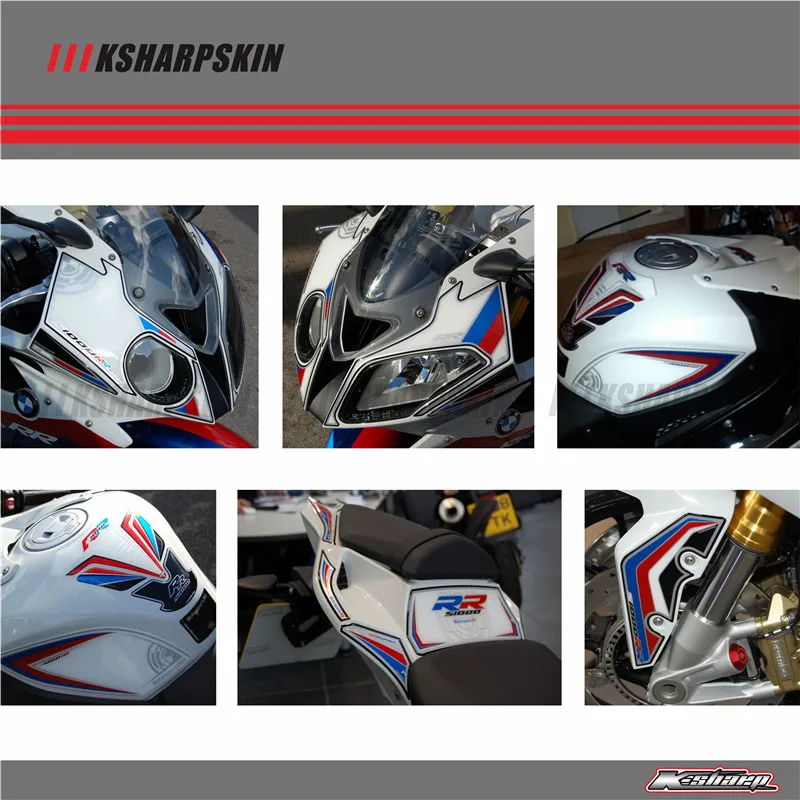 Для BMW 2012-2014 S1000RR мотоциклетные передние и задние обтекатель цифровая доска 3D гель