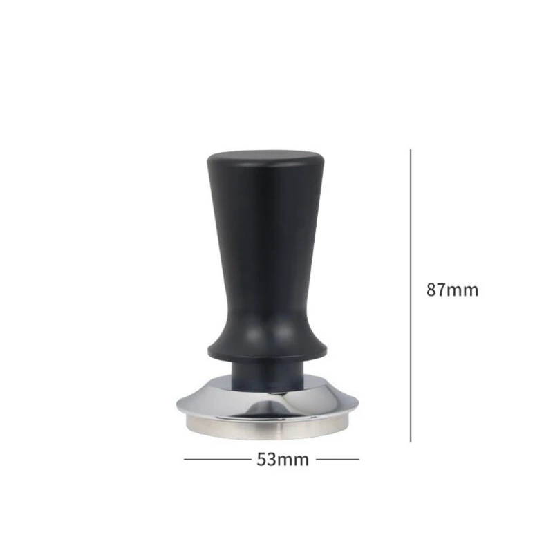 

53mm Constant Pressure Calibrated Coffee Espresso Tamper Barista Espresso Flat Base Coffee Bean Press Tamper