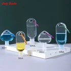 30 мл Портативный Бутылочки для геля для рук багажник флаконы для Назального спрея жидкое мыло шампунь дозаторы висит перевернутый, оптомая продажа