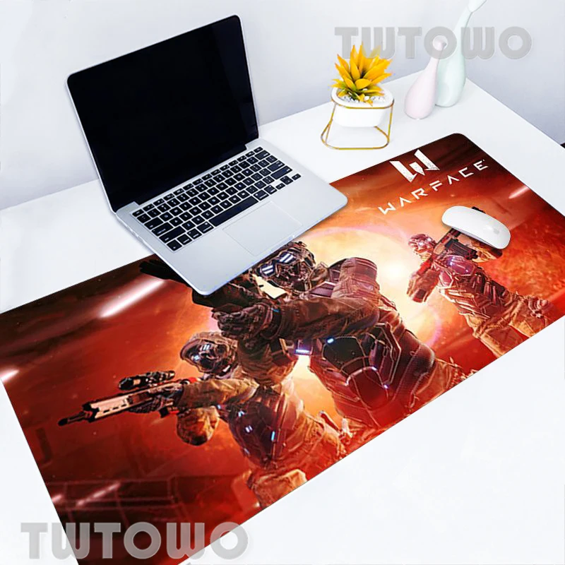 

Warface Mouse Pad Computer Gaming Mouse Pad Gamer Mouse Mat Desktop Mouse Pad Mouse Mat Keyboard Pad Soft Office Home Mice Pad