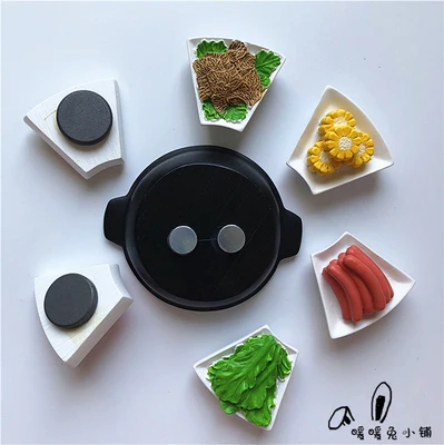 Магнит на холодильник креативная наклейка для домашнего и кухонного украшения