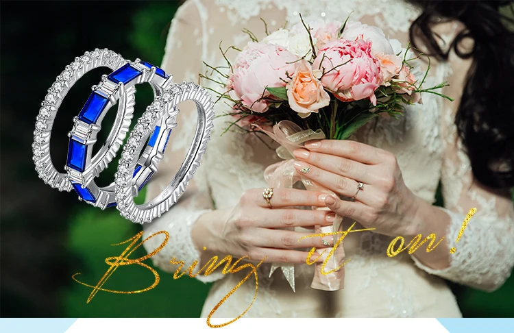 JewelryPalace Eternity 7ct создан синий шпинель себе кольцо канала наборы для ухода за кожей 925 пробы серебро для женщин как подарки Новы