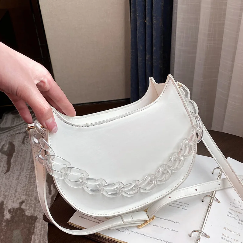 

High Quality Women Small Pu Leather Handbags Fashion Chain Crossbody Bags for Women Casual Female Travel Shoulder Messenger Bags