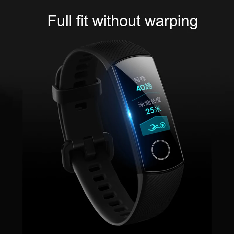 2 шт. защитная пленка для Huawei Honor Band 4 5 5I Гидрогелевая Защитная экрана Mi 3