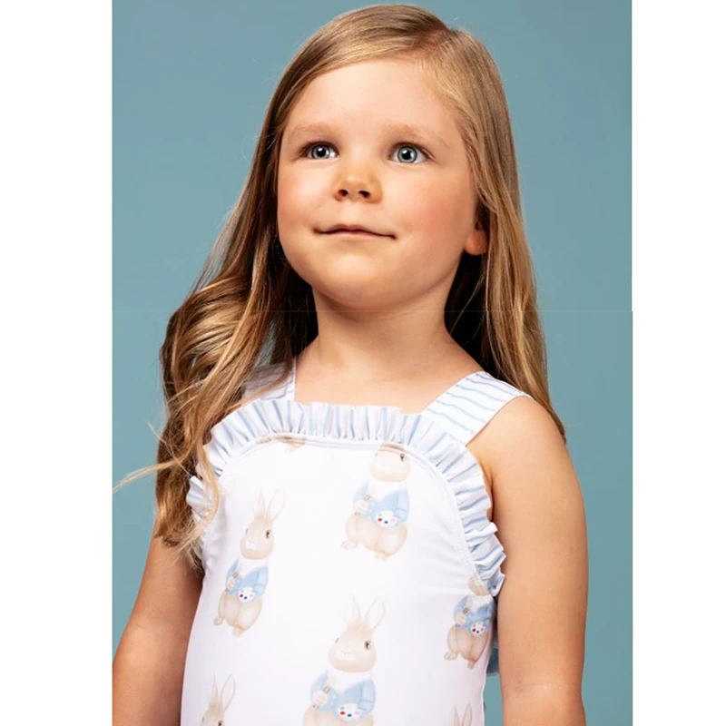 Children Summer Swimwear Girls Swimsuit Boys Pant Kids Lovely Trunks Hawaii Clothes Bikini Beach Shorts Sister Brother Matching | Детская
