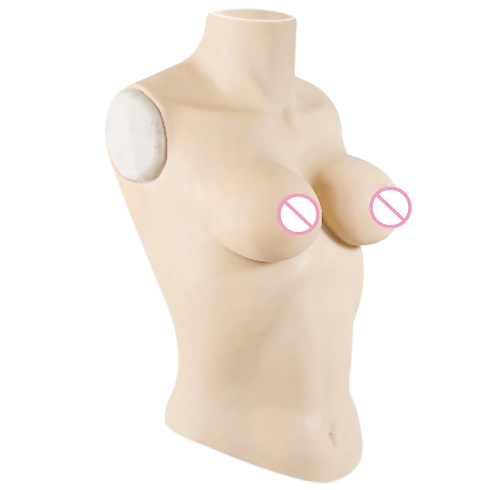 

JUYO VONSAN Breast Forms Silicone Breast 80C Cup Realistic Fake Boobs For Crossdresser Cosplay Shemale
