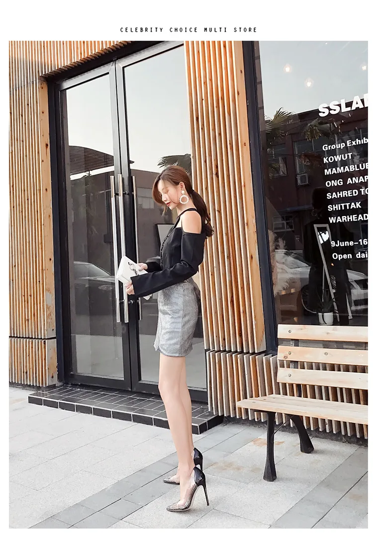 

Sexy Crystal Woman High Heels Wedding Bride Shoes Slip-On Pointed Toe Party Shoes Thin Heels Ladies Pumps