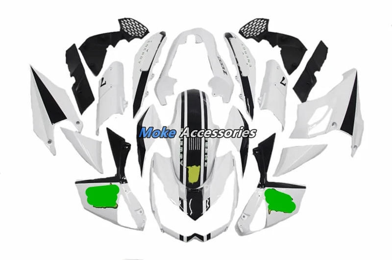 

Motorcycle Fairings Kit Fit For Z1000 2010 2011 2012 2013 Bodywork Set Abs Black White Green