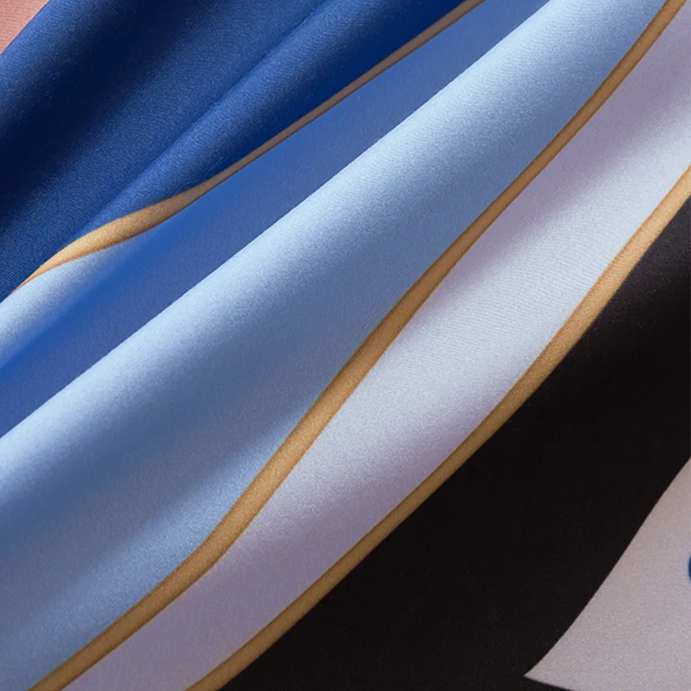 Комплект постельного белья с акварельным рисунком и золотым солнцем и луной, наволочки 150 см, размеры Queen King, голубой богемный стиль.