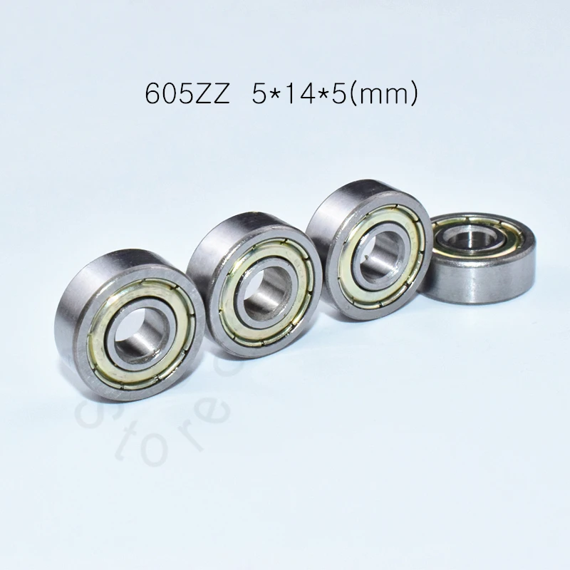 Подшипники из углеродистой стали 605 605ZZ 5*14*5 (мм) 10 шт. подшипники бесплатная