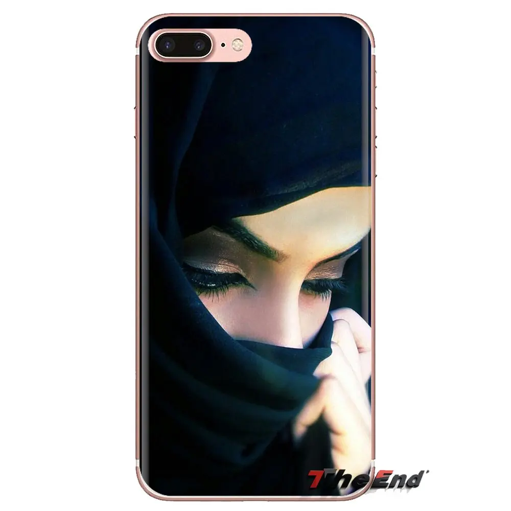 Для samsung Galaxy S2 S3 S4 S5 мини S6 S7 край S8 S9 Plus Note 2 3 4 5 8 Coque Fundas мусульманских девочек al