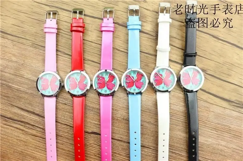 Модные детские милые Светящиеся в темноте Цифровые кварцевые часы для начальной