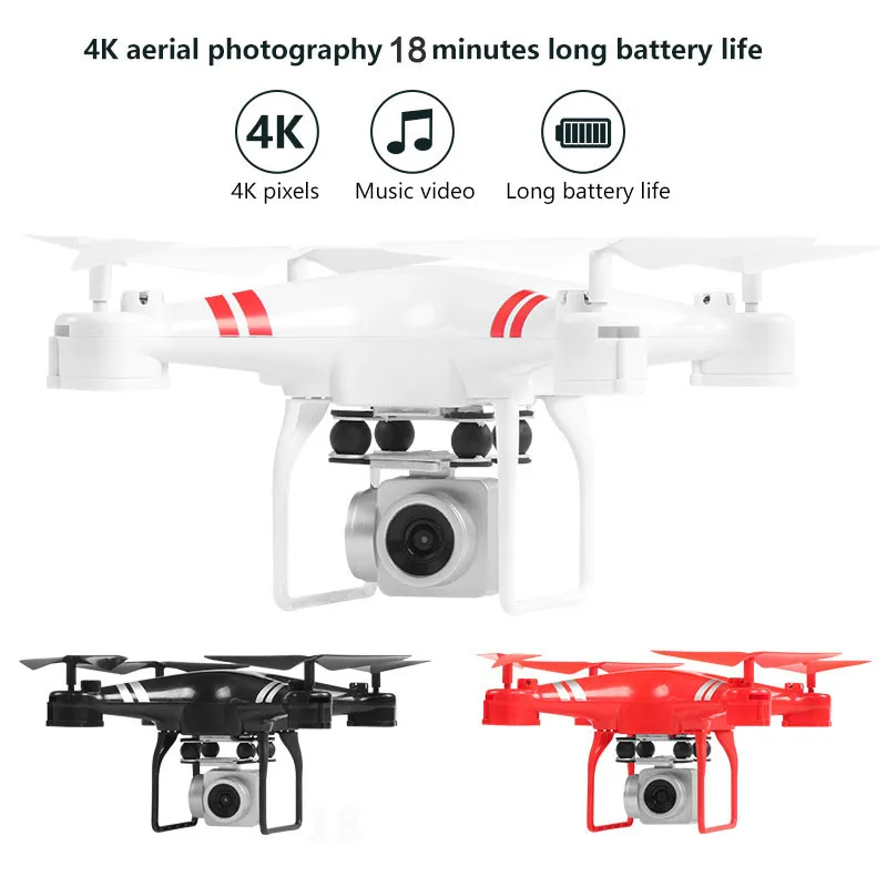 Дрон 4k камера HD Wifi передача fpv Дрон с воздушным давлением фиксированная высота четырехосный Самолет rc вертолет Дрон камера Дрон