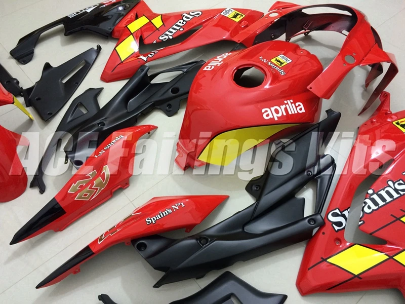 

High quality New ABS whole Fairings kit Fit for Aprilia RS125 2006 2007 2008 2009 2010 2011 06 07 08 09 10 11 Bodywork set 48