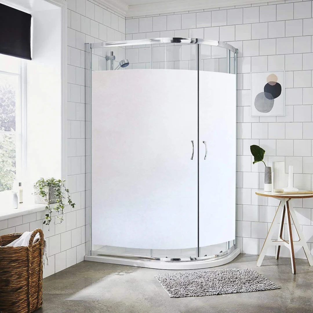 Защитная пленка на окно матовая белая защитная антипригарная для офиса