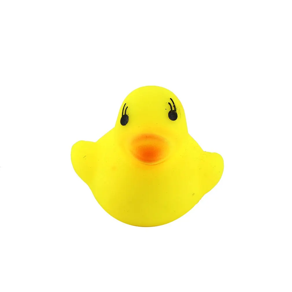10 unids/lote mini beb&eacute; ni&ntilde;os juguete de goma patos de ba&ntilde;o juguetes de ba&ntilde;o diversi&oacute;n con agua juego reci&eacute;n nacido ni&ntilde;os juguetes de las ni&ntilde;as-1