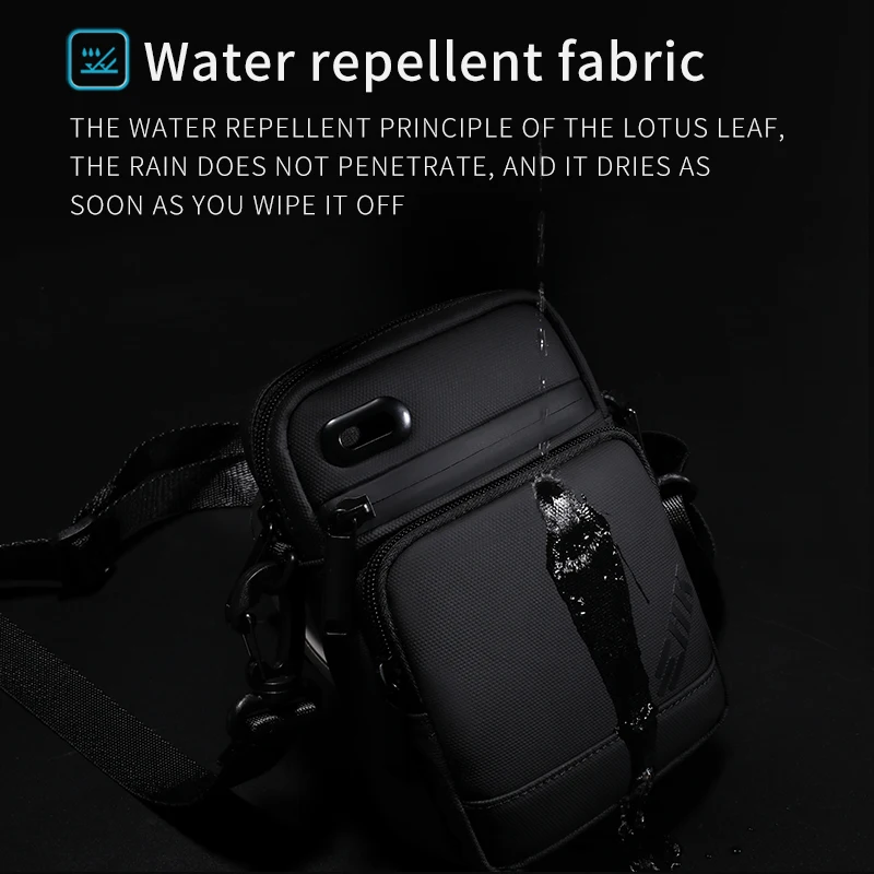 hcankcan mens bag luxury men shoulder bag for 9 7 ipad casual crossbody bags high quality male purse phone mens chest pack free global shipping