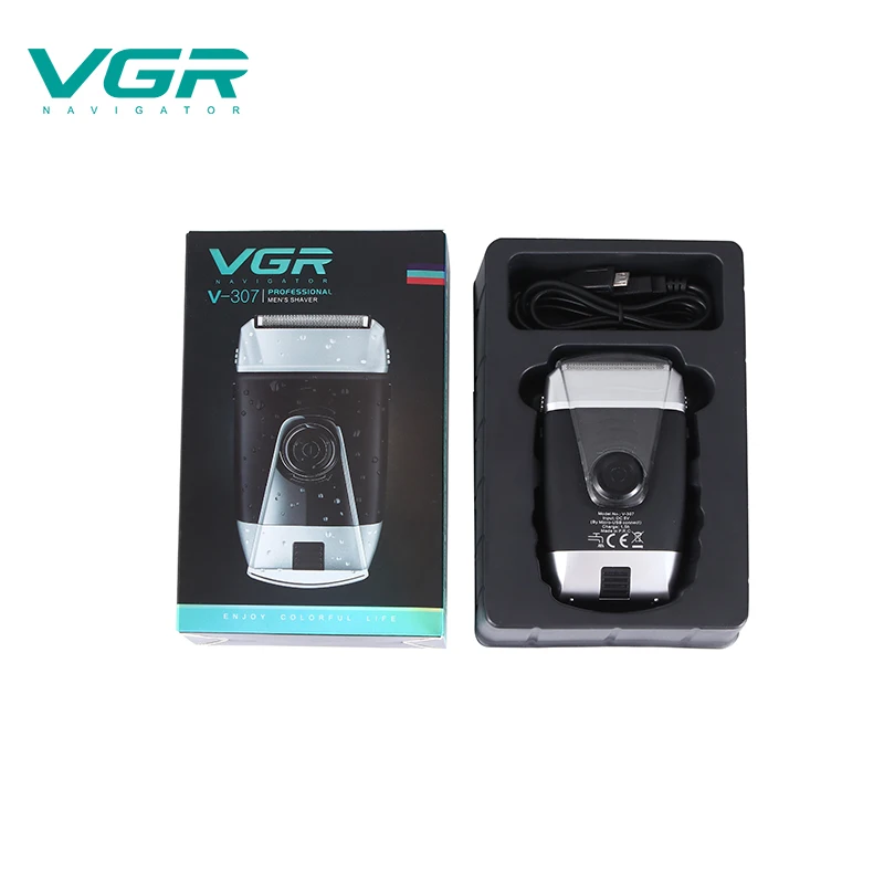 

VGR Electric Shaver Reciprocating Men'S Oil Head Whitening Finishing Machine Shaved Head Hair Clipper Razor shaving machin V-307