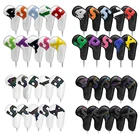 Чехлы с градиентными цифрами для гольфа, железная головка, чехлы на танкетки 4-9 ASPX, 10 шт.