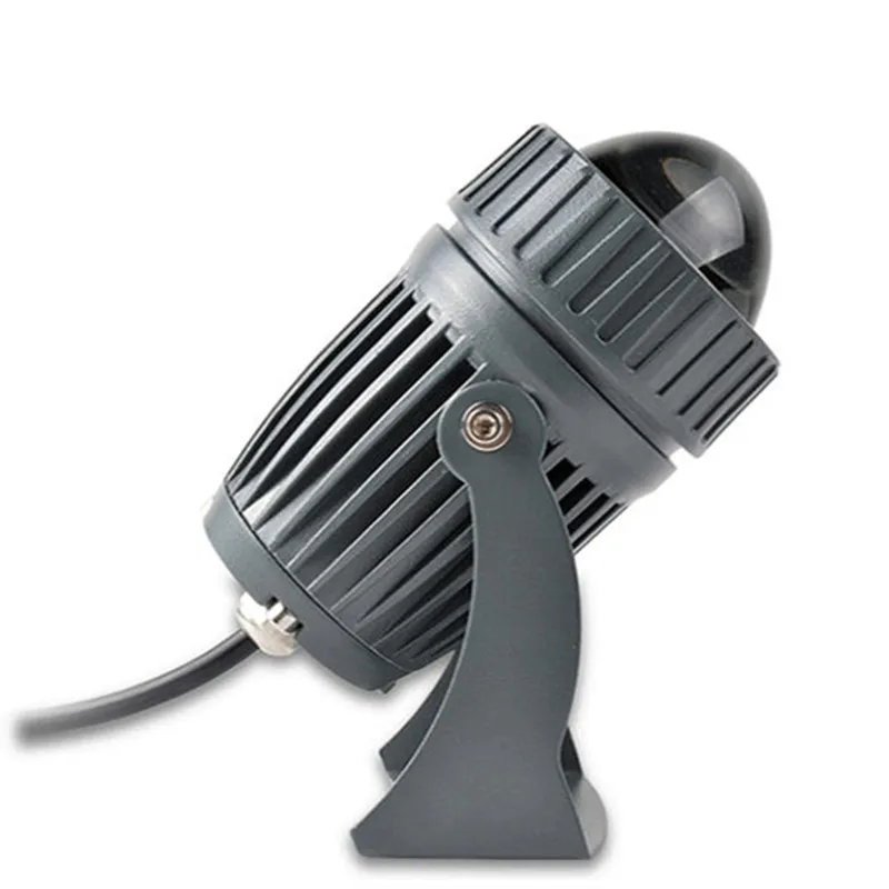 

12V 110V 220V Aluminum 10W IP65 narrow beam angle led outdoor spot light for wall illuminating projects for External wall washer