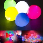 10 шт., неоновые мини светодиодные лампы для вечеринок