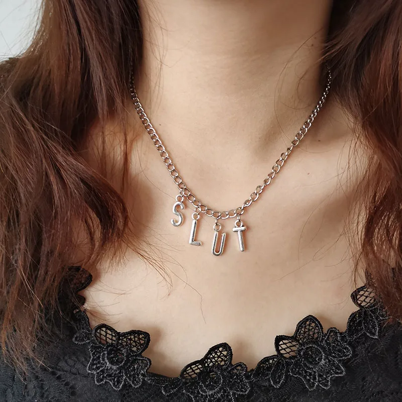 Ожерелье сделай сам с надписью и именем для женщин мужчин цепочка серебряного