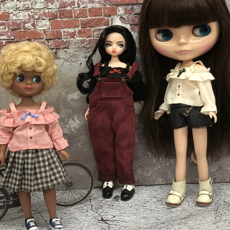 Рубашка Blyth с длинным рукавом свитер Одежда для кукол Azone Top (подходит BJD Pullip Lati Licca