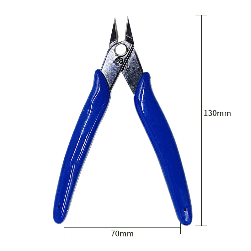 Электрические плоскогубцы кусачки для проводов боковые Нескользящие резиновые