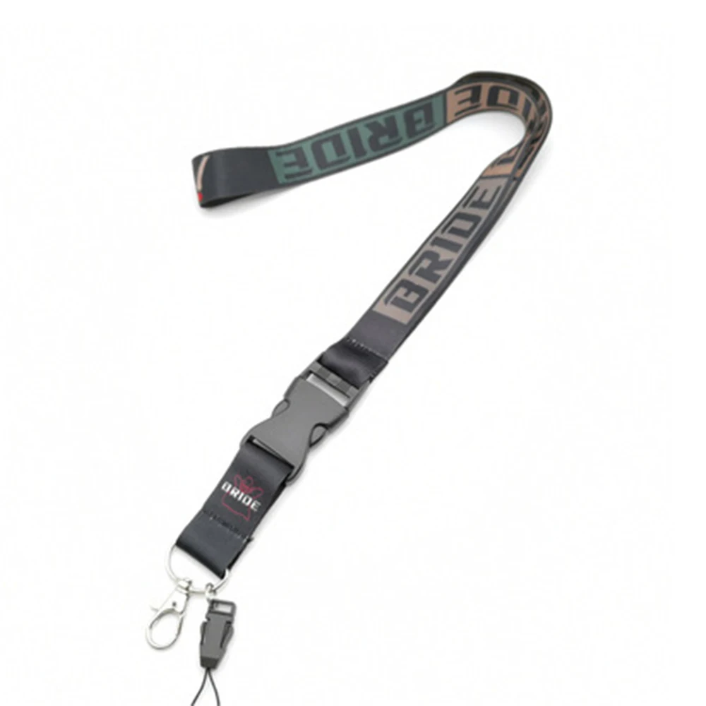 

VEHICAR Car Logo Lanyard Neck Straps For Keys Mobile Phone USB Flash Drives Keychains ID Badges Card BRIDE Logo Auto Lanyards