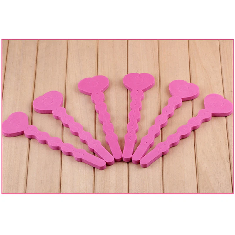 6 шт. Популярные DIY бигуди Волшебные Инструменты для волос грушевидные локоны