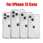 Чехол для iPhone 13 Pro Max, прозрачный, противоударный, для iPhone 11, 13, 12 Pro Max, 13 Mini, X, Xr, Xs Max, 8, 7 Plus