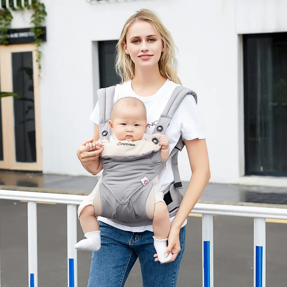 Эргономичный рюкзак для переноски детей воздухом слинг на плечо из