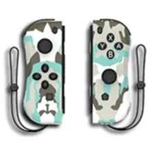 Bluetooth беспроводной Pro пульт дистанционного управления геймпад джойстики Joy-con(L/R) для Nintendo Switch NS игровая консоль с кабелем - Цвет: Camouflage