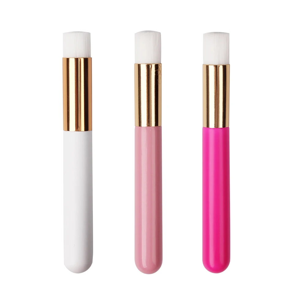 NEWCOME Professional Eyelash Cleaning Brushes Flower/Flat Soft Face Clean Brush Skin Care False Nose for Salon | Красота и здоровье