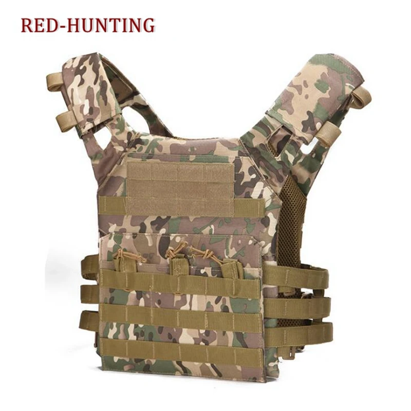 Тактический Жилет Molle охотничья пластина несущая страйкбола жилет военная
