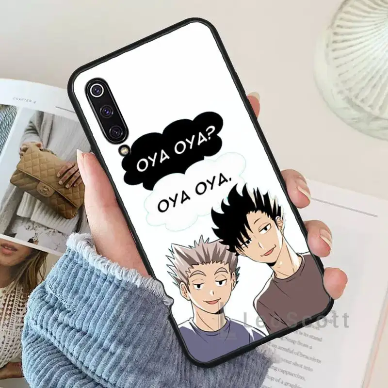 

Anime Haikyuu oya Kenma Kozume anime Phone Case For Xiaomi Redmi 7 9t 9se k20 mi8 max3 lite 9 note 8 9s 10 pro