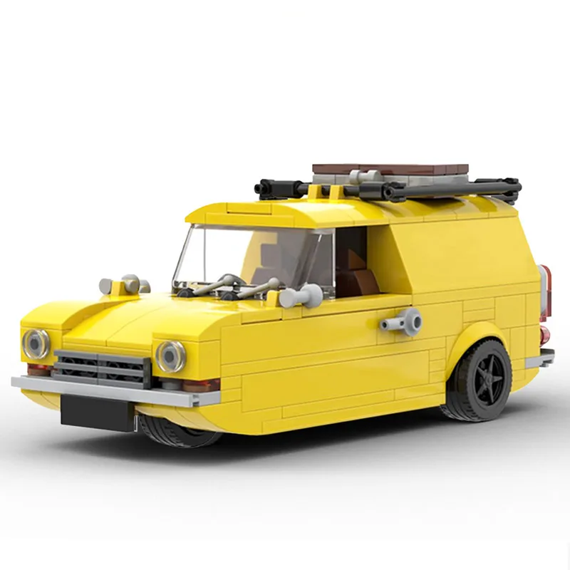 

Diy Bricks Car Model Famous In Tv Only Fools And Horses High-tech Stunt Vehicle Moc Building Blocks Kids Toys Children Idea Gift