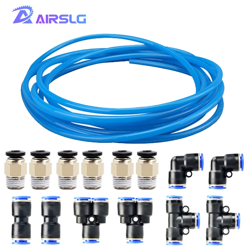 Pneumatic 10mm OD 6.5mm ID Polyurethane PU Air Hose Pipe Tub