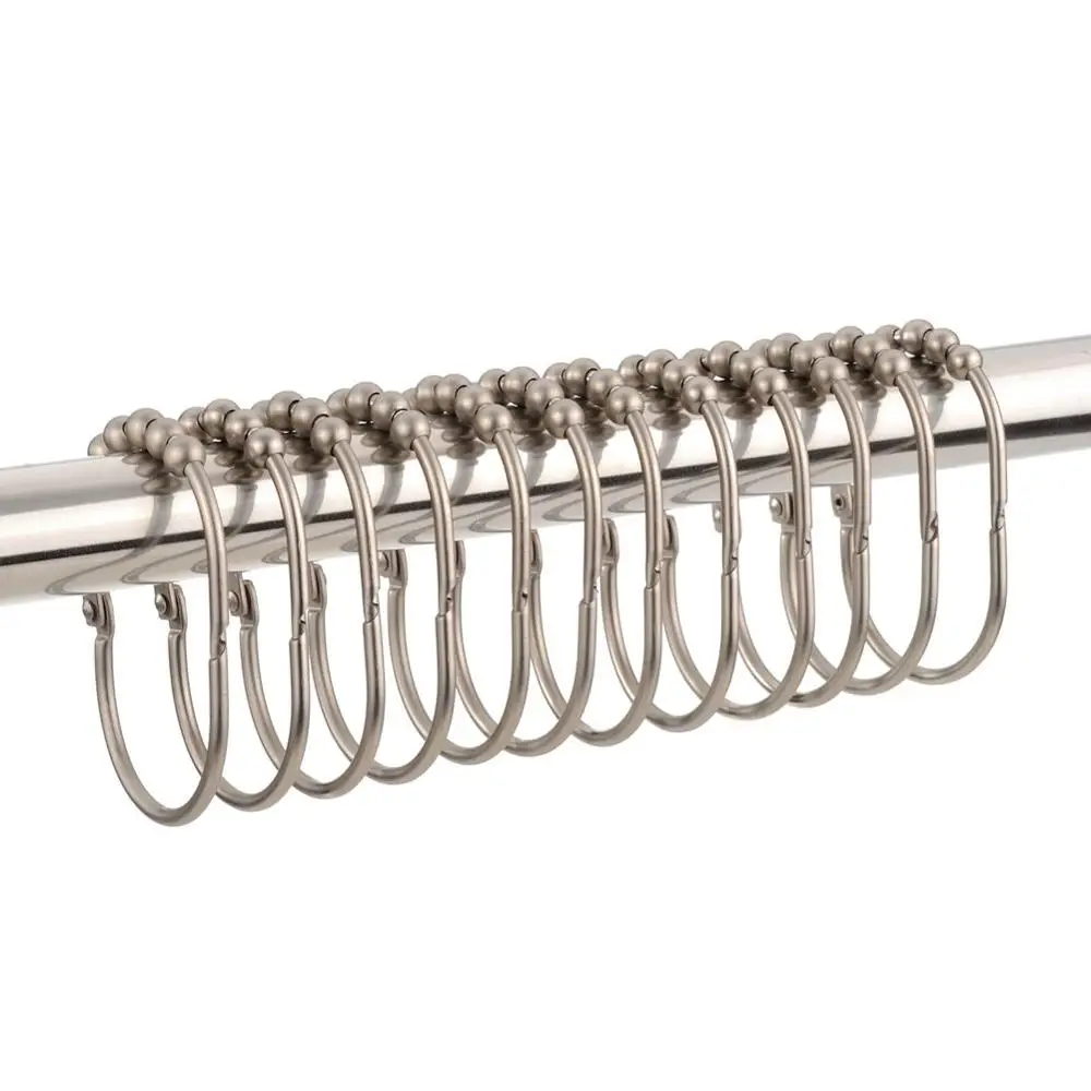 Крючок для душевой занавески Сумка-тоут крюк скользящий ролик ржавчины из