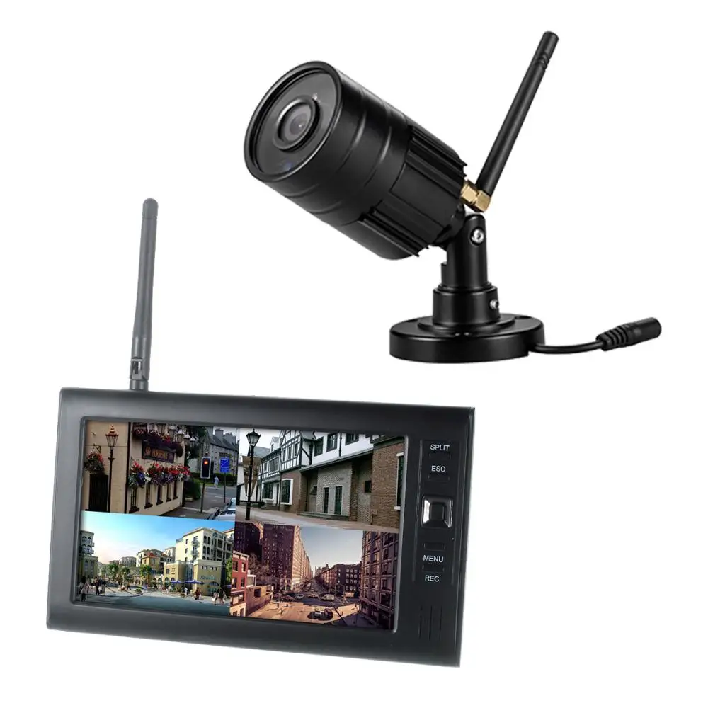 Система видеонаблюдения SmartYIBA 7 дюймов HD 720P 4 канала DVR|Система наблюдения| |
