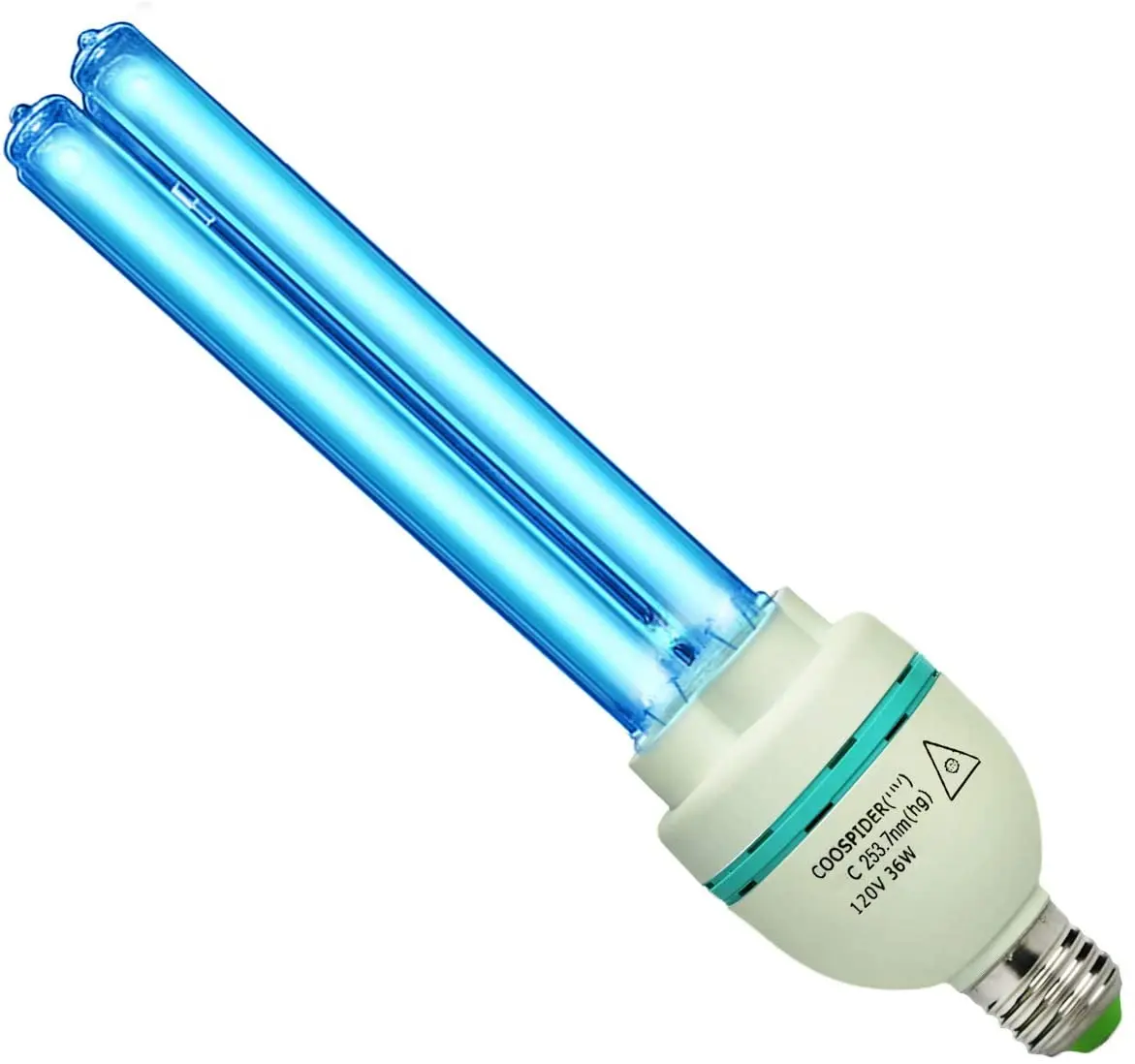 

Coospider кварцевая лампа UV-C бактерицидная стерилизация Лампа 15 Вт 25 Вт 36 Вт E26 E27 база дезинфекция бактериальный & баг & Mite убийца светильник