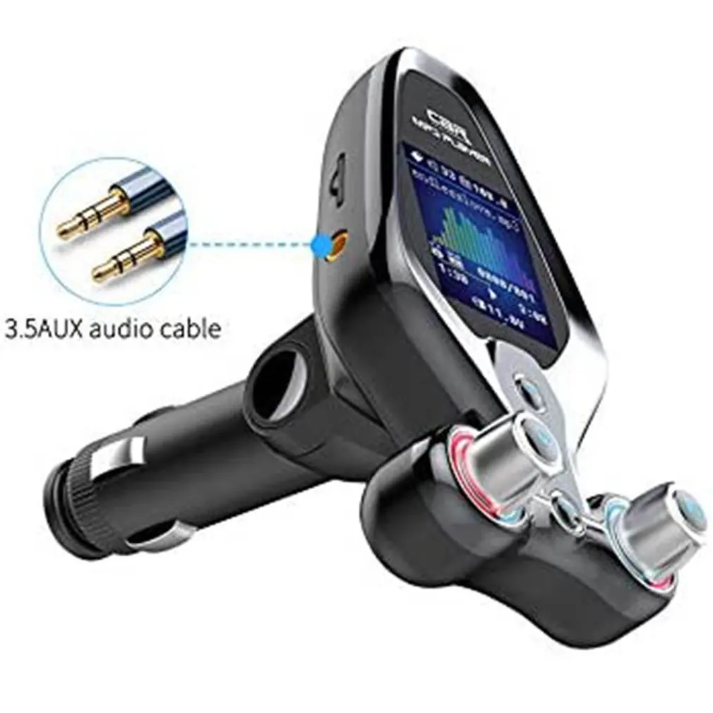 

Space Shuttle Model Car Wireless MP3 Uncharged Colorful Display Wireless FM Radio Adapter Four Music Player