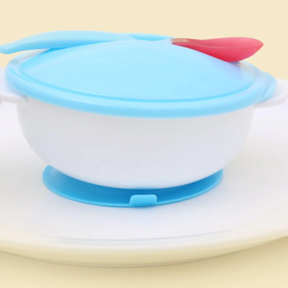 

Baby Tableware Dinnerware Suction Bowl Newborn Baby Food Baby Feeding Bowls Dishes Feeding Babies Eatting Bowl With Spoon