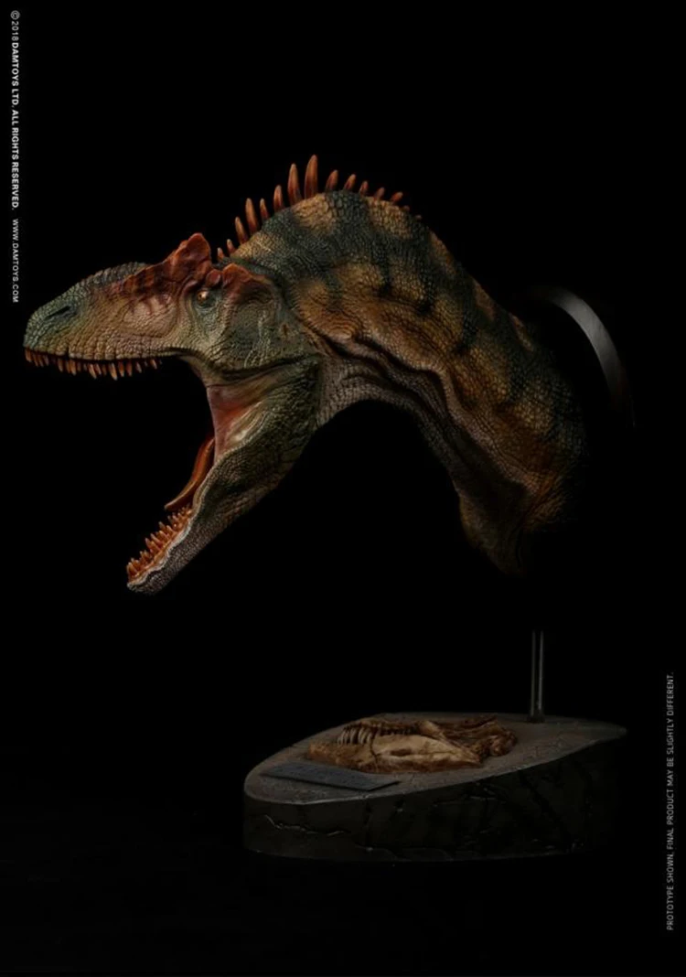Для коллекции ALLOSAURUS бюст Коллекционная Голова Статуя MUS010A/B серии музейных игрушек исключительный кран 12 ''Статуэтка