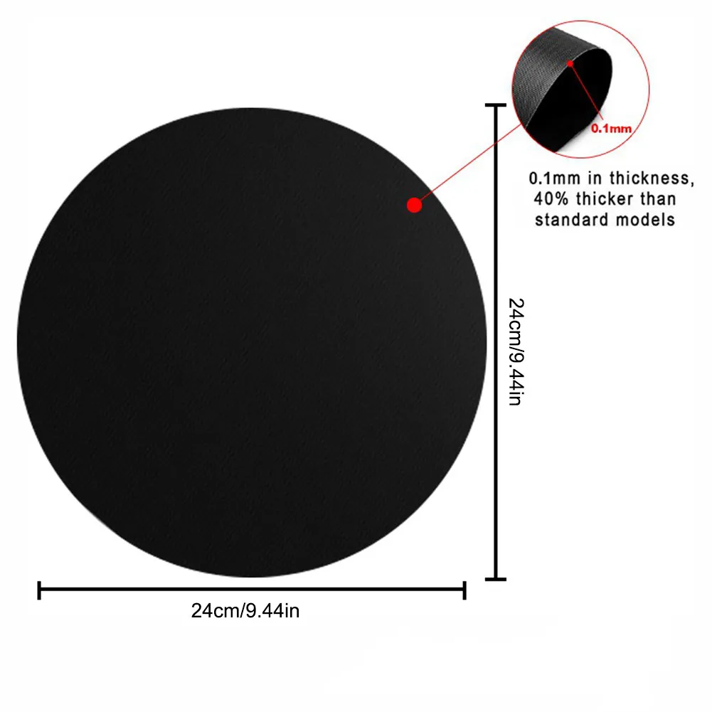 Round BBQ Grill Mats 25 cm Non-Stick Reusable Coating Grilling PFOA-Free Cooking Pads for Pan Tool Supply | Дом и сад